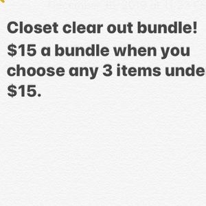 Closet Clear Out Bundle